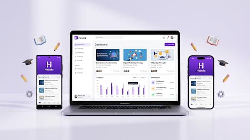 Heuvia platform dashboard preview